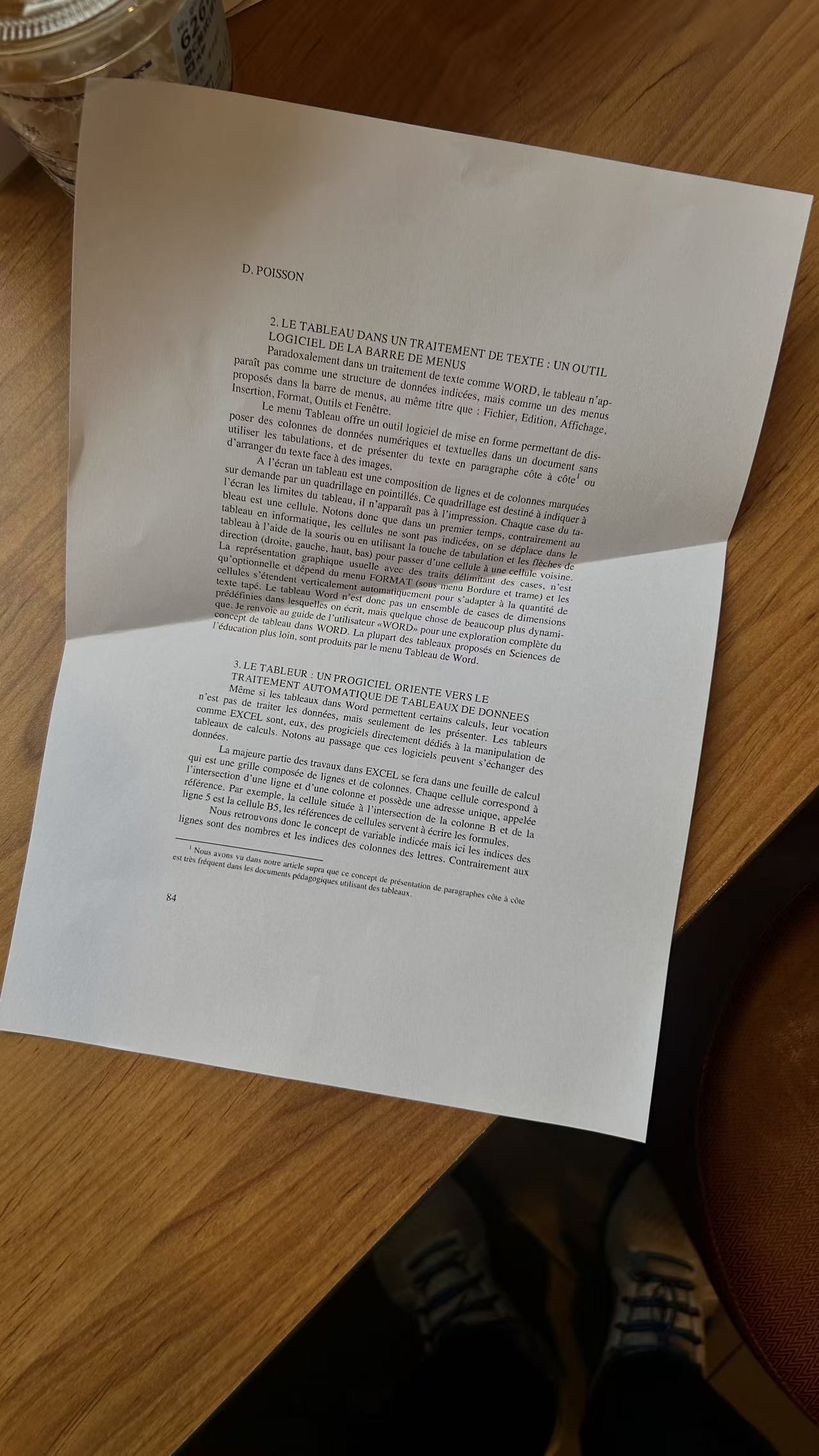 French Academic Paper