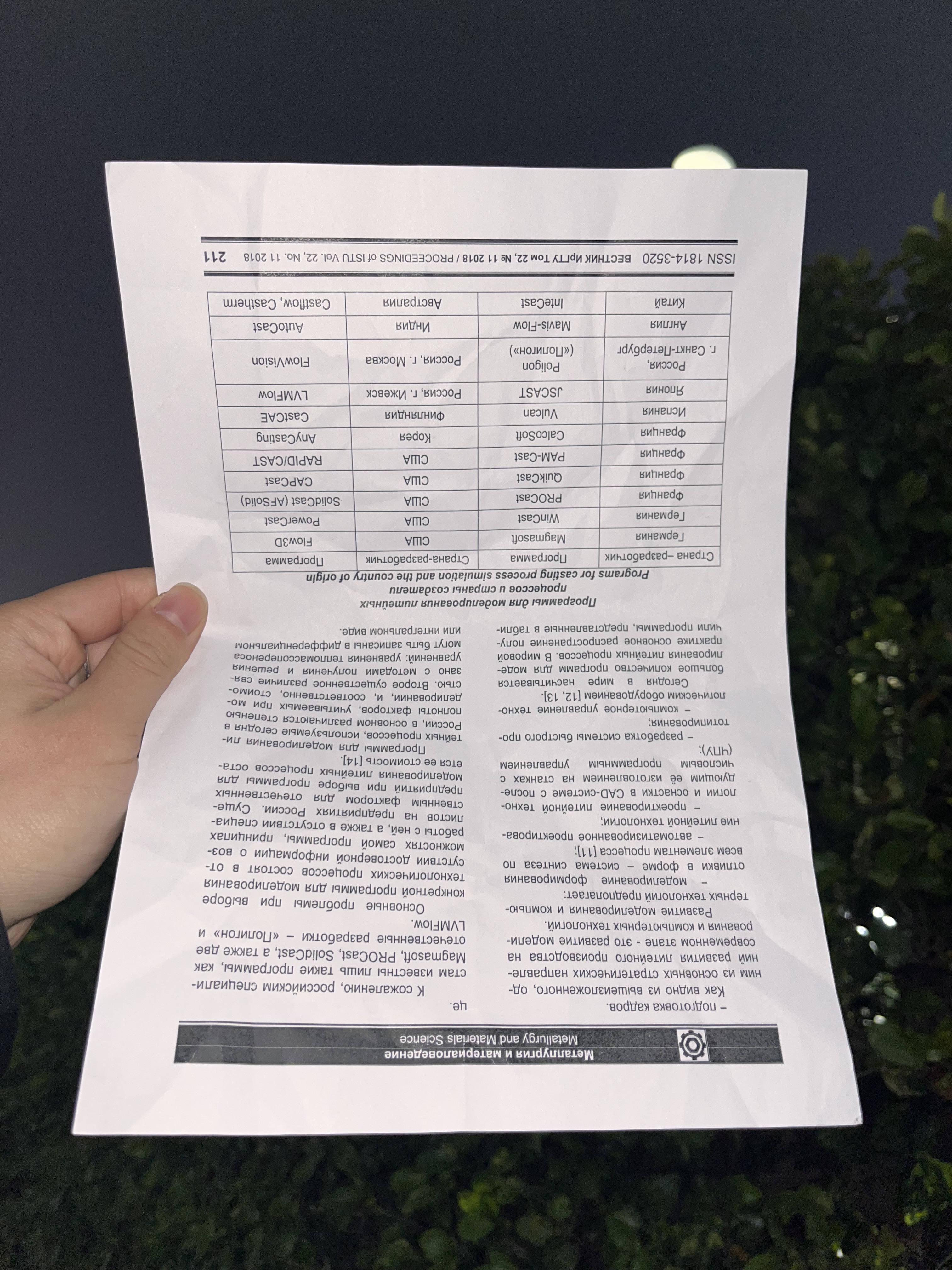 Russian Academic Paper
